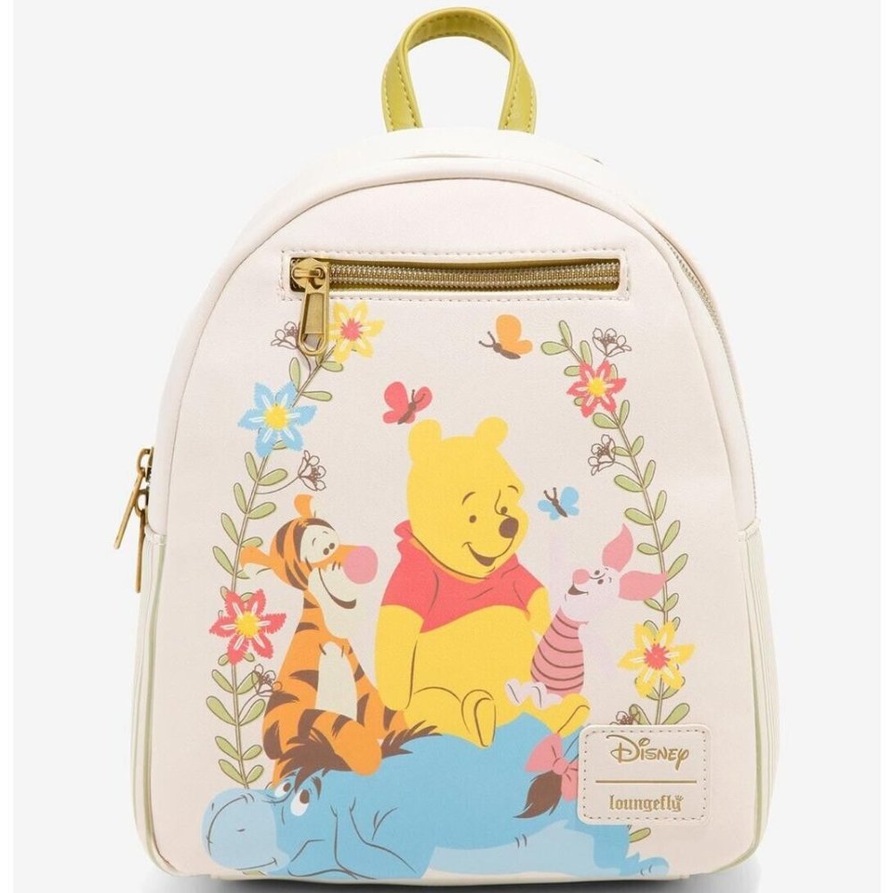 Loungefly Disney Winnie The Pooh Mini Backpack Pooh Piglet Tigger Eeyore Bag - Picture 1 of 8